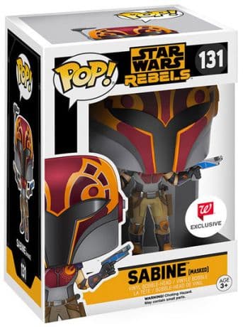 Sabine avec masque