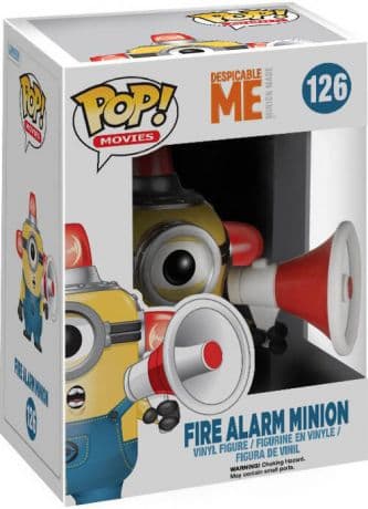 Minion avec Alarme à Incendie