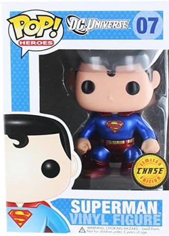 Superman – Métallique et bobble-head [Chase]