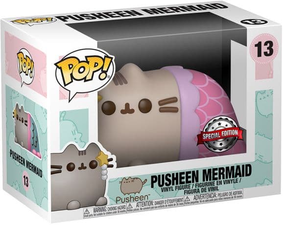 Pusheen Sirène Rose