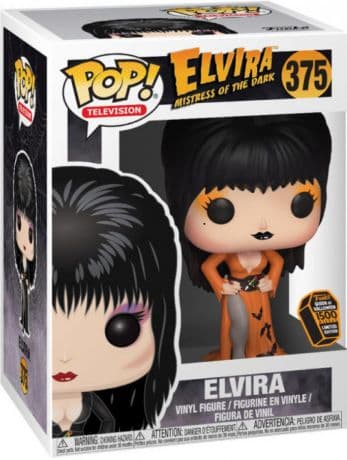 Elvira en Robe Orange