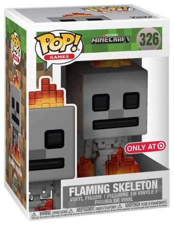 Skeleton en feu