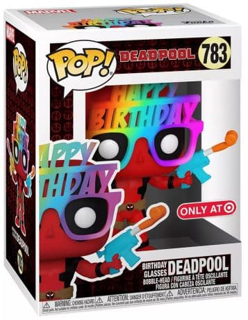 Lunettes d'anniversaire Deadpool