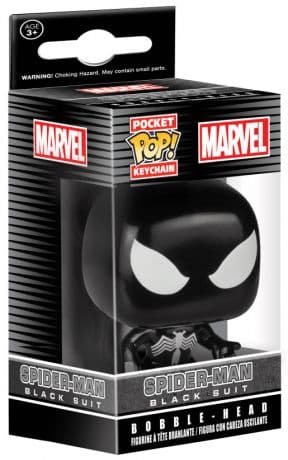 Spider Man en costume noir