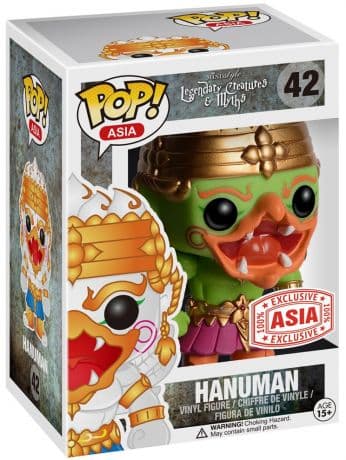 Hanuman – Vert et rose
