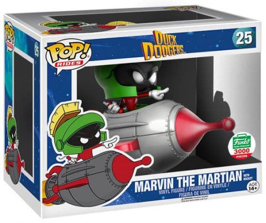 Marvin le Martien avec Fusée