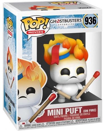 Mini bibendum en feu