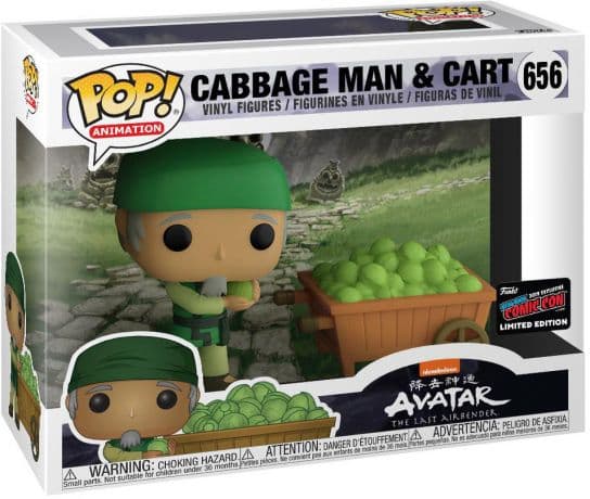 Cabbage Man & Cart – 2 pack