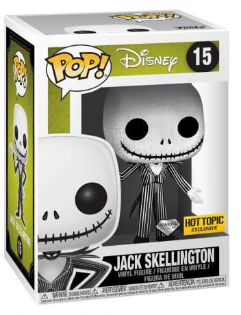 Jack Skellington – Paillettes diamantées