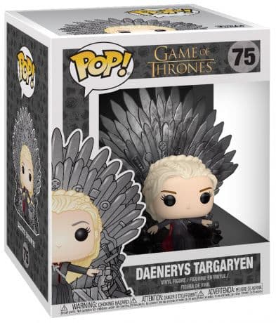 Daenerys Targaryen sur Trône de Fer
