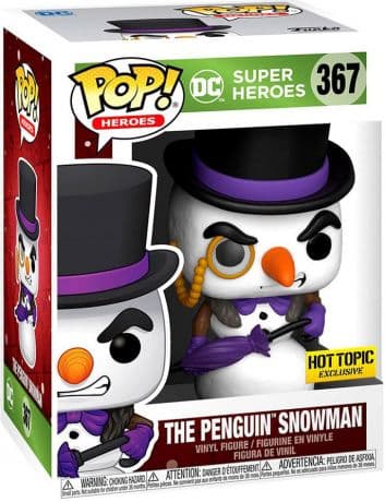 Le Pingouin en Bonhomme de Neige
