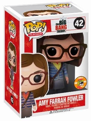 Amy Farrah Fowler – chaussures marron