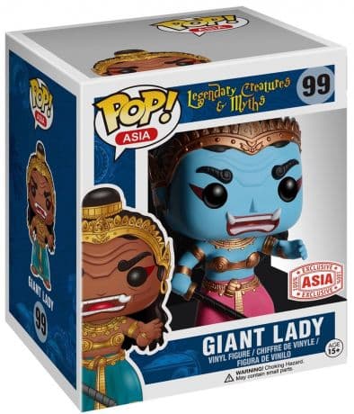 Giant Lady – Bleu clair