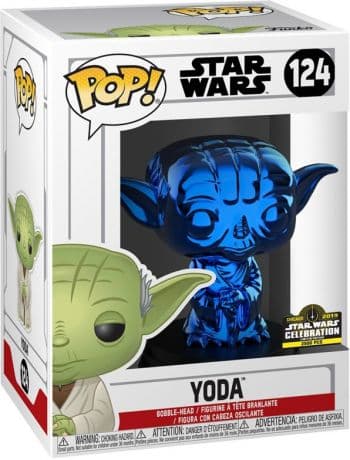 Yoda – Chromé Bleu