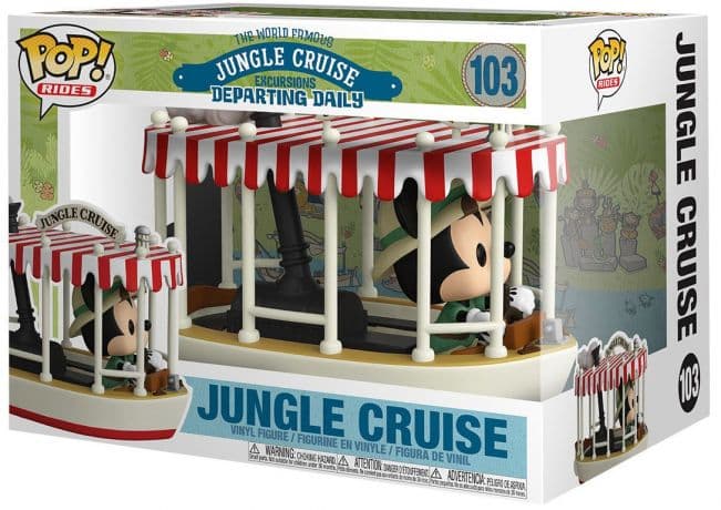 Jungle Cruise Skipper Mickey avec bateau