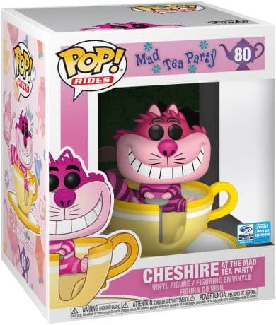 Chat du Cheshire à la Folle Partie de Thé