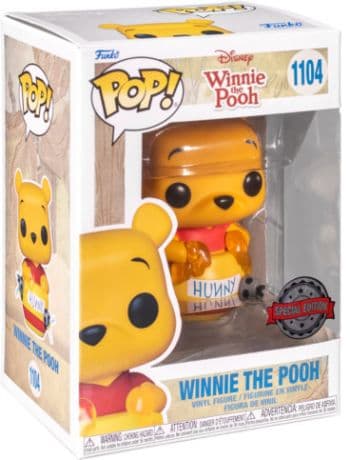 Winnie l’Ourson dans le pot de miel