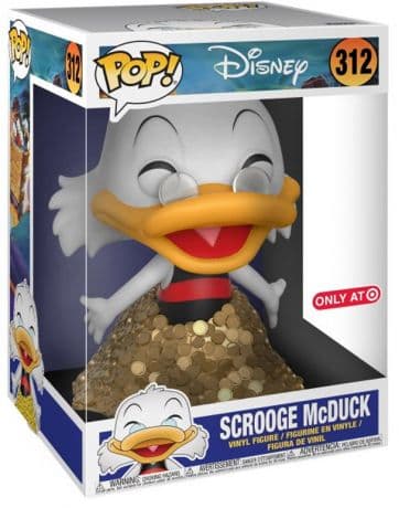 Picsou dans Tas de Pièces d’Or – 25 cm