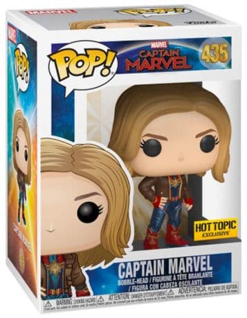 Captain Marvel avec veste