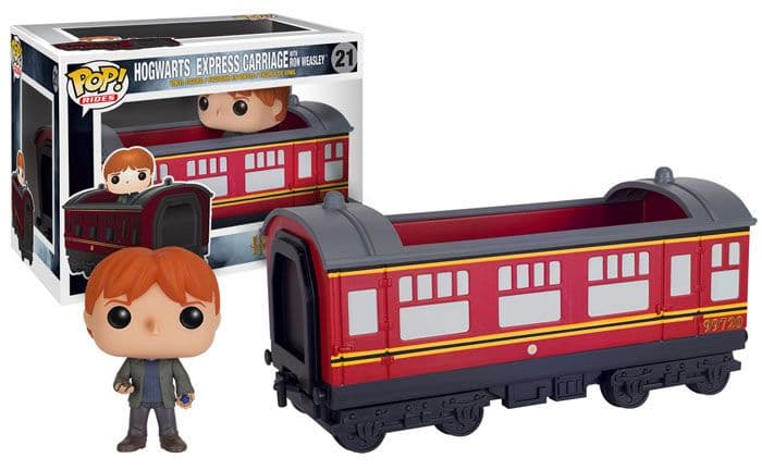 Wagon du Poudlard Express et Ron Weasley