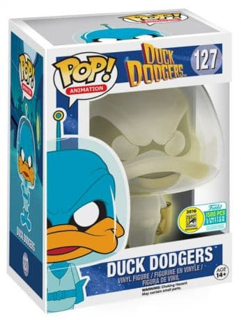 Duck Dodgers – Blanc – Brillant dans le noir