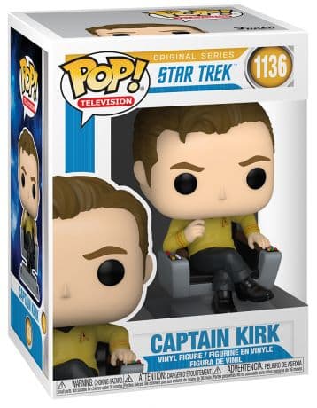 Captain Kirk sur fauteuil