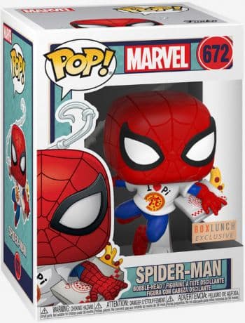 Spider-Man avec Pizza