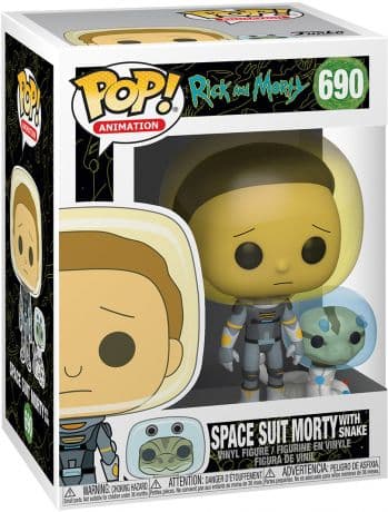 Morty le Cosmonaute avec Serpent - 2 pack