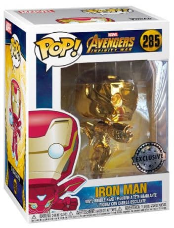 Iron Man - Chromé Or