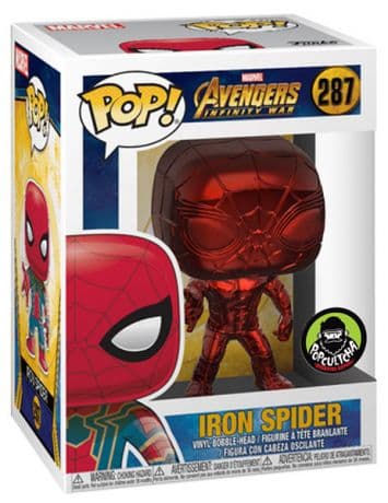 Iron Spider - Chromé Rouge
