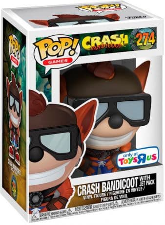 Crash Bandicoot avec Jet Pack