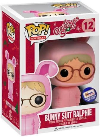 Ralphie en Costume de Lapin – Floqué