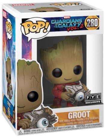 Groot avec un cyber-oeil