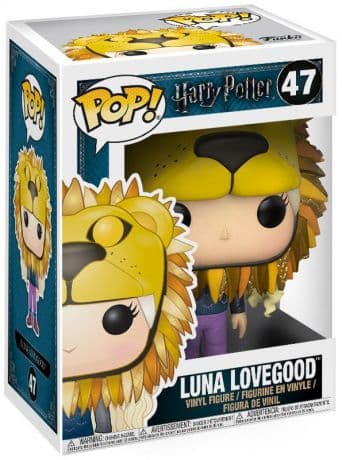 Luna Lovegood avec tête de lion