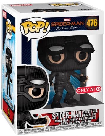 Spider-Man avec Costume Furtif et Lunettes relevées