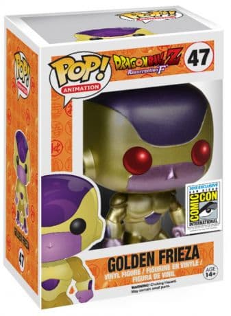Golden Freezer - Yeux Rouges - Métallique Or (DBZ)