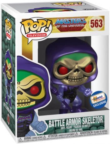 Skeletor avec Armure de Combat – Métallique