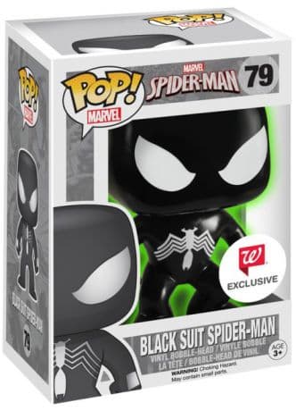 Spider-Man costume noir - Brillant dans le noir