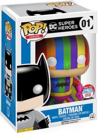 Batman avec Costume Multicolore