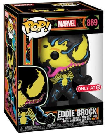 Eddie Brock Venom - Black Light