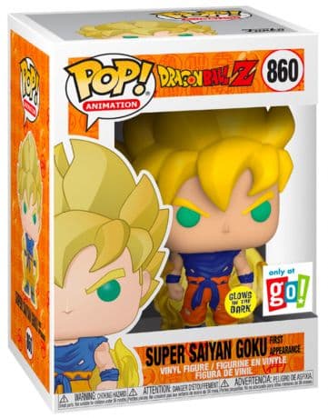 San Goku super saiyan - Glow In The Dark
