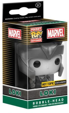 Loki noir et blanc
