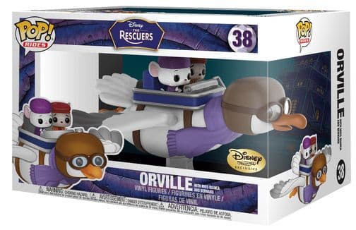 Orville avec Miss Bianca et Bernard