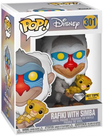 Rafiki avec Simba – Diamond Glitter