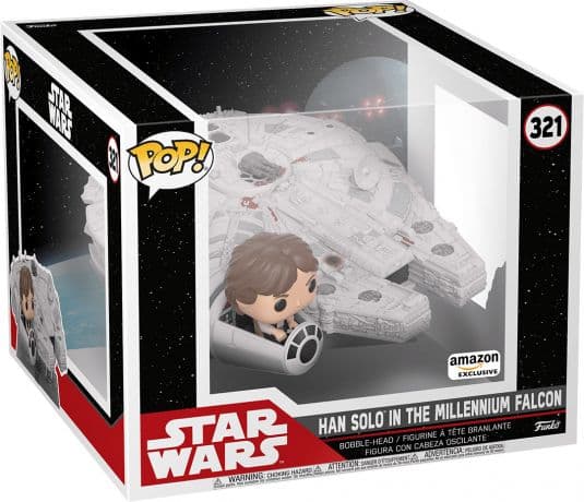 Han Solo dans le Faucon Millenium – 33 cm