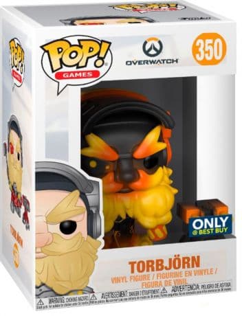 Torbjorn avec tourelle – Skin du Noyau fondu
