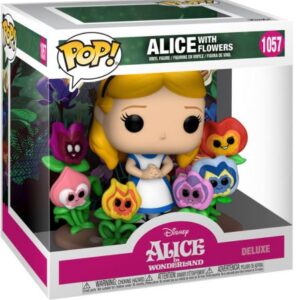 Alice avec fleurs