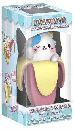 Bananya aux cheveux longs