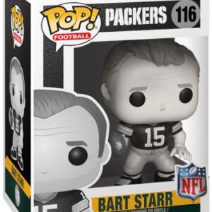 Bart Starr - Packers - Noir et Blanc
