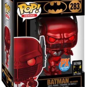 Batman mort rouge - Métallique